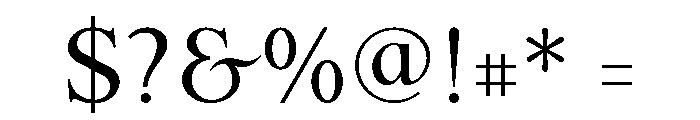 Late November Regular Font OTHER CHARS