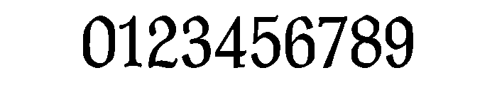 Latimer Regular Font OTHER CHARS