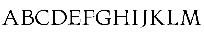 Latina Regular Font UPPERCASE