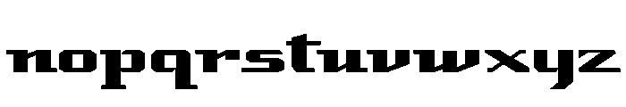 Laundrette Regular Font LOWERCASE