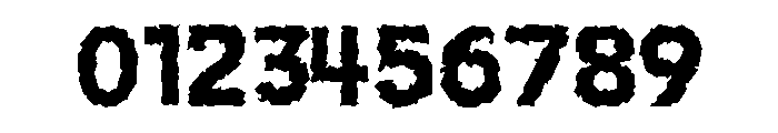 Lavaman Regular Font OTHER CHARS