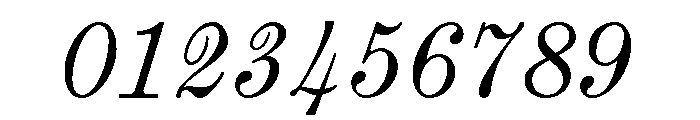 Law Italic Regular Font OTHER CHARS