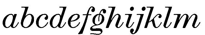 Law Italic Regular FONT
