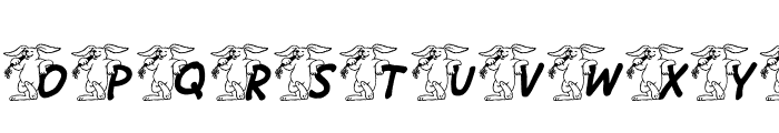 LCR Bunny Brunch Font LOWERCASE
