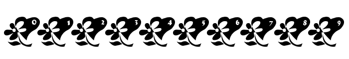 LCR Flowers From My Heart Font OTHER CHARS