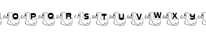 LCR Just Duckie Font LOWERCASE