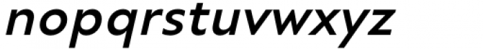LC Trinidad SemiBold Oblique Font LOWERCASE