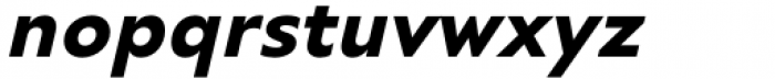 LC Trinidad UltraBold Oblique Font LOWERCASE
