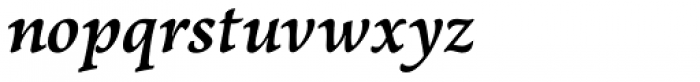 LCT Sbire Bold Italic Font LOWERCASE