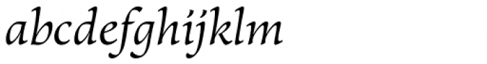 LCT Sbire Italic Font LOWERCASE