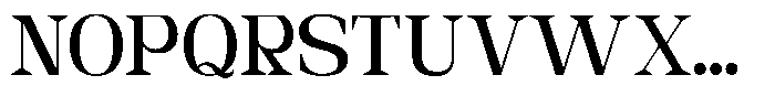 Lchika Font UPPERCASE
