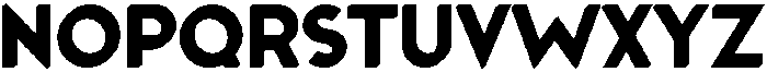 LD-Anaglyph White-Green Type 1 otf (400) Font UPPERCASE