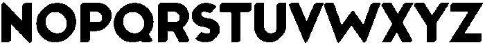 LD-Anaglyph White Type 1 otf (400) Font UPPERCASE