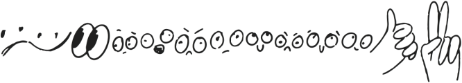 LD-Kidsnote extra-doodles-1 otf (400) Font LOWERCASE