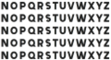 LD-Multilinear Type 3 otf (400) Font LOWERCASE