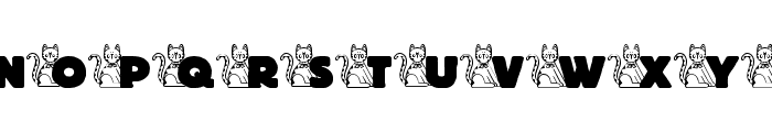 LD Cats Font UPPERCASE