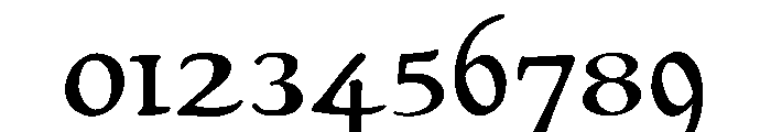 LDR Siniscalchi Font OTHER CHARS