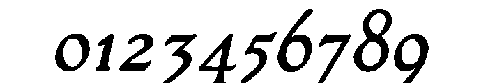 LDR Studia Lite Italic Font OTHER CHARS