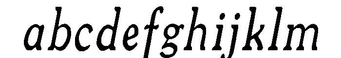LDR Studia Lite Italic FONT