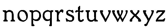 LDR Studia Lite Font LOWERCASE