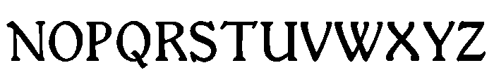 LDR Studia Font UPPERCASE