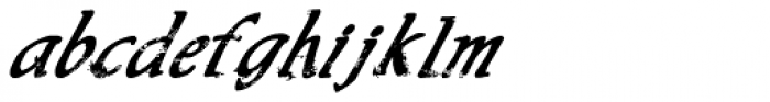 LD Puck Font LOWERCASE