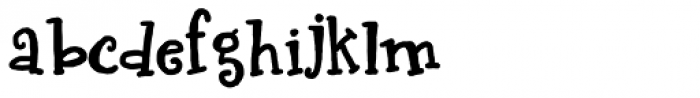 LDJ Bash Font LOWERCASE