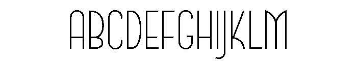 LDNBelgravia Light Font UPPERCASE
