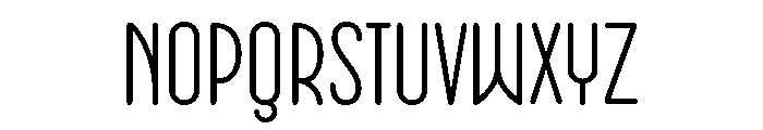 LDNBelgravia Rounded Font UPPERCASE