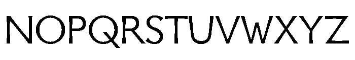 LDNBlackheathSans Regular Font UPPERCASE