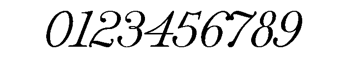 LDNBowScript Regular Font OTHER CHARS