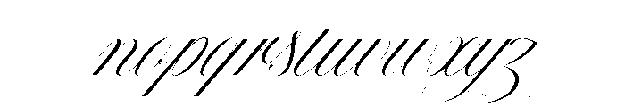 LDNClerkenwellScript Bold Font LOWERCASE