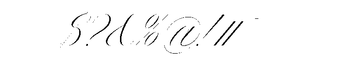 LDNClerkenwellScript Regular Font OTHER CHARS