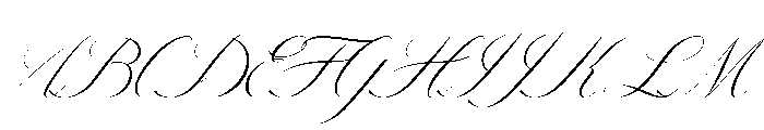 LDNClerkenwellScript Regular Font UPPERCASE