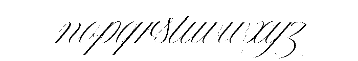 LDNClerkenwellScript Regular Font LOWERCASE