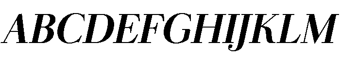LDNFarringdon BoldItalic Font UPPERCASE