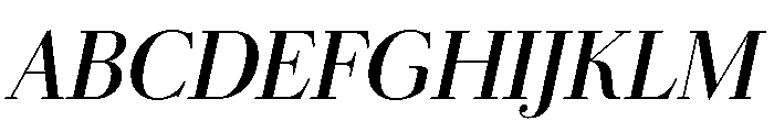 LDNFarringdon Italic Font UPPERCASE