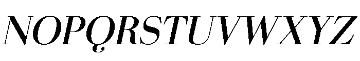 LDNFarringdon Italic Font UPPERCASE
