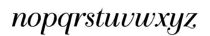 LDNFarringdon Italic Font LOWERCASE