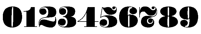 LDNFatface Bold Font OTHER CHARS