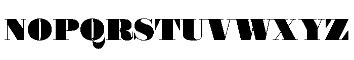 LDNFatface Bold Font UPPERCASE