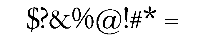 LDNGaramondRoyale Font OTHER CHARS