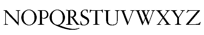 LDNGaramondRoyale Font UPPERCASE
