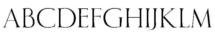 LDNGraceRoman Regular Font UPPERCASE