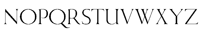 LDNGraceRoman Regular Font UPPERCASE
