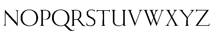 LDNGraceRoman Regular Font LOWERCASE