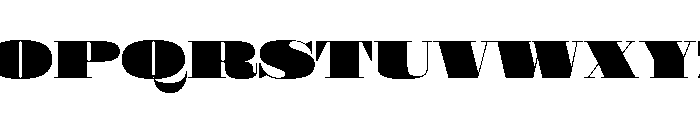 LDNIsleofDogs Regular Font UPPERCASE