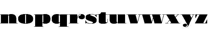 LDNIsleofDogs Regular Font LOWERCASE