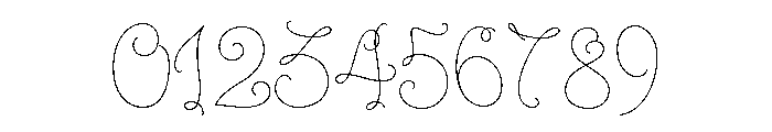 LDNKewScript Thin Font OTHER CHARS