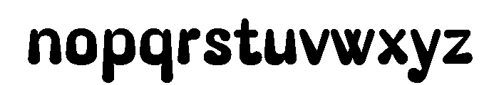 LDNKingsRoad Bold Font LOWERCASE